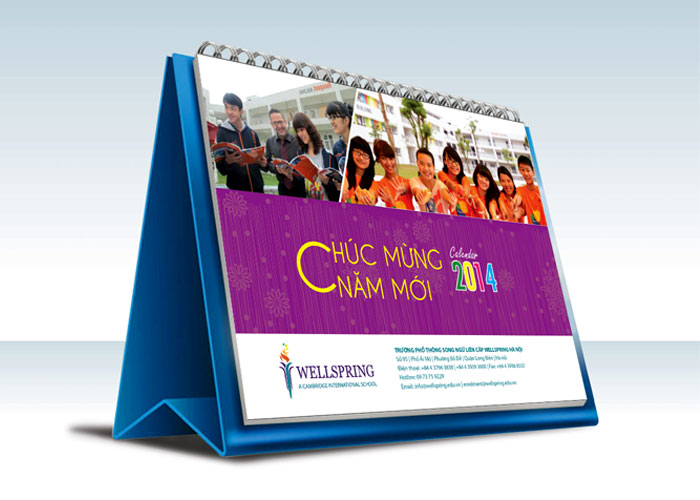 Chọn chất liệu in lịch tết chất lượng cao và sắc sảo, tinh tế