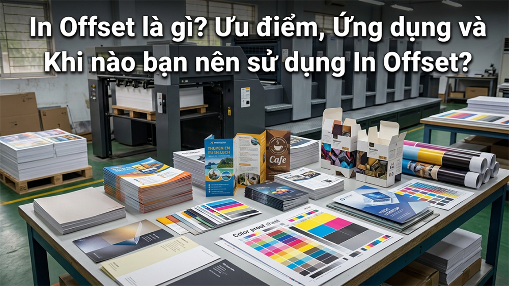 In Offset Là Gì? Ưu Điểm, Ứng Dụng Và Khi Nào Nên In Offset