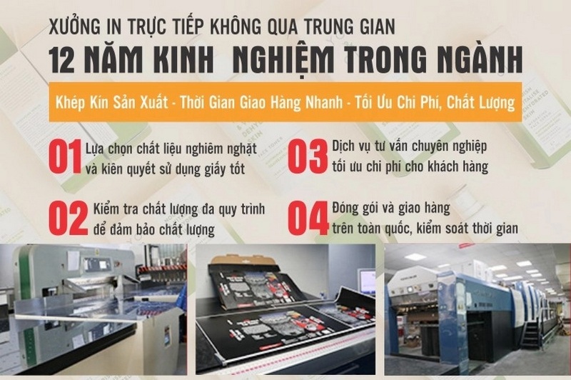 xưởng in kỹ thuật số và in offset