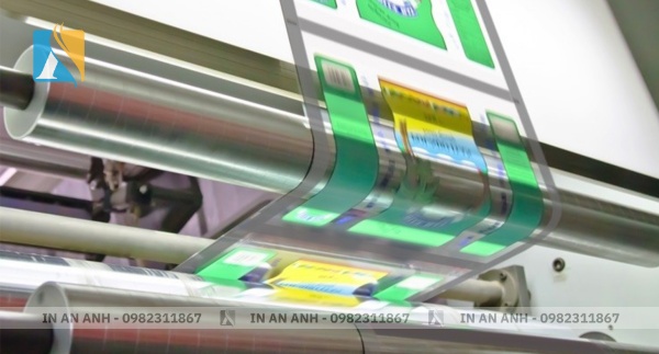 In ống đồng có thể in trên nhiều chất liệu khác nhau như OPP, PET, PE