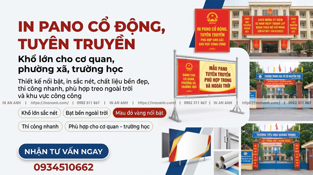 In Pano Cổ Động Sắc Nét Đẹp