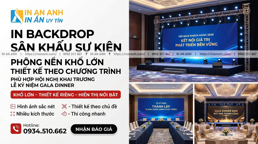 In Phông Nền Sự Kiện Theo Chương Trình