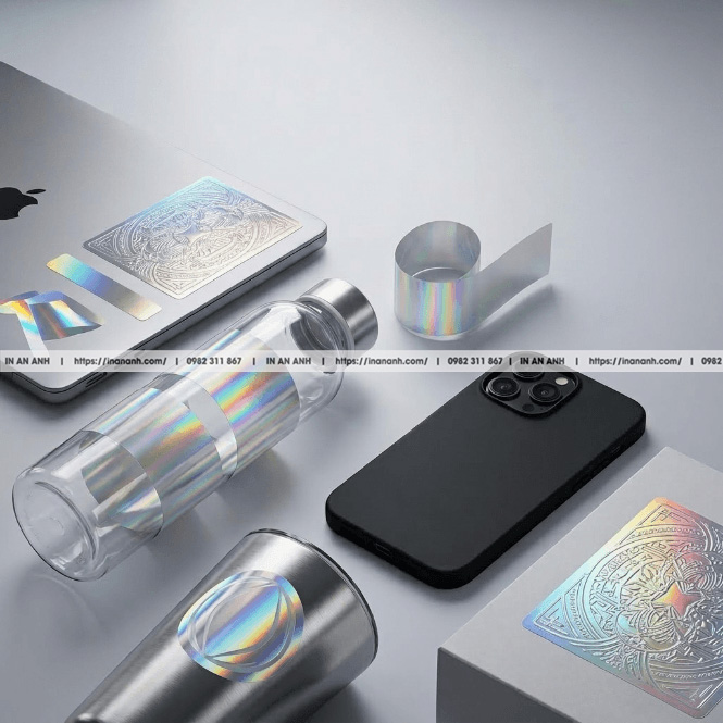 In sticker công nghệ phản quang 3d