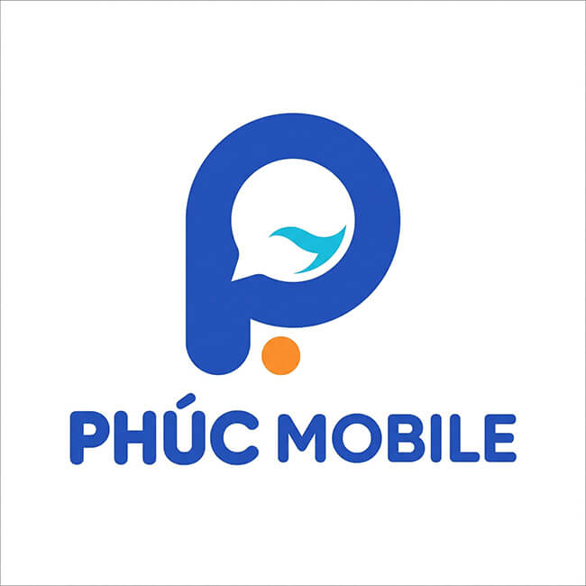 Logo Phúc Mobile – in tem bảo hành Phúc Mobile – thương hiệu đã in tem bảo hành tại xưởng In An Anh, Hà Nội