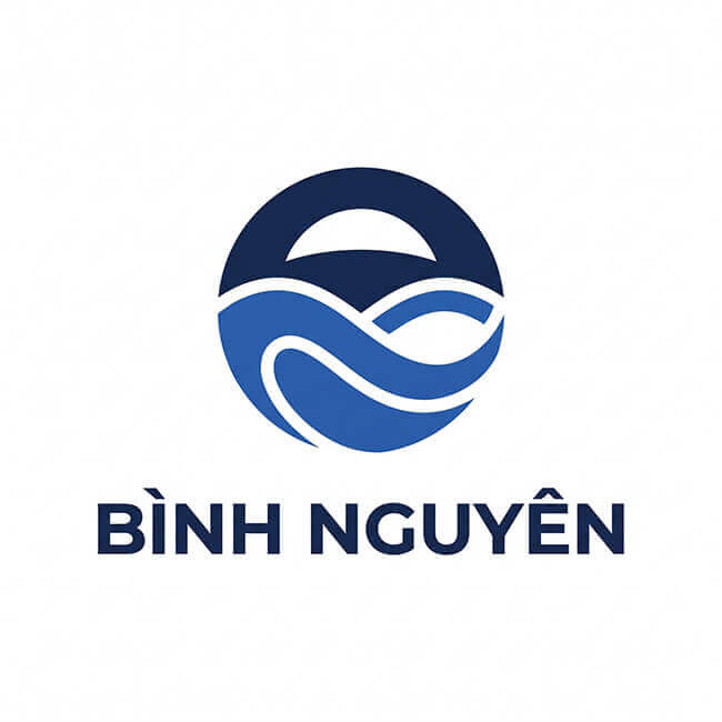 Logo Bình Nguyên – in nhãn chai nước suối Logo Bình Nguyên – khách hàng sử dụng dịch vụ in nhãn chai nước suối tại In An Anh