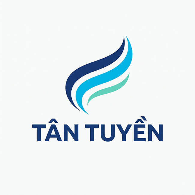 Logo Tân Tuyền – in nhãn chai nước suối Logo thương hiệu Tân Tuyền, khách hàng đã in nhãn chai nước suối tại In An Anh