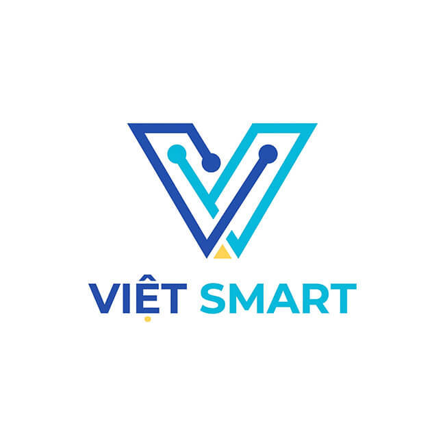 Logo Việt Smart – in tem bảo hành điện thoại Logo thương hiệu Việt Smart, khách hàng đã in tem bảo hành điện thoại tại In An Anh