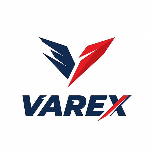 Logo Varex – in tem nhãn máy móc, thiết bị điện tử Logo Varex – khách hàng sử dụng dịch vụ in tem nhãn máy móc, thiết bị điện tử tại In An Anh