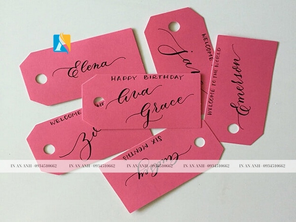Mẫu tag quần áo