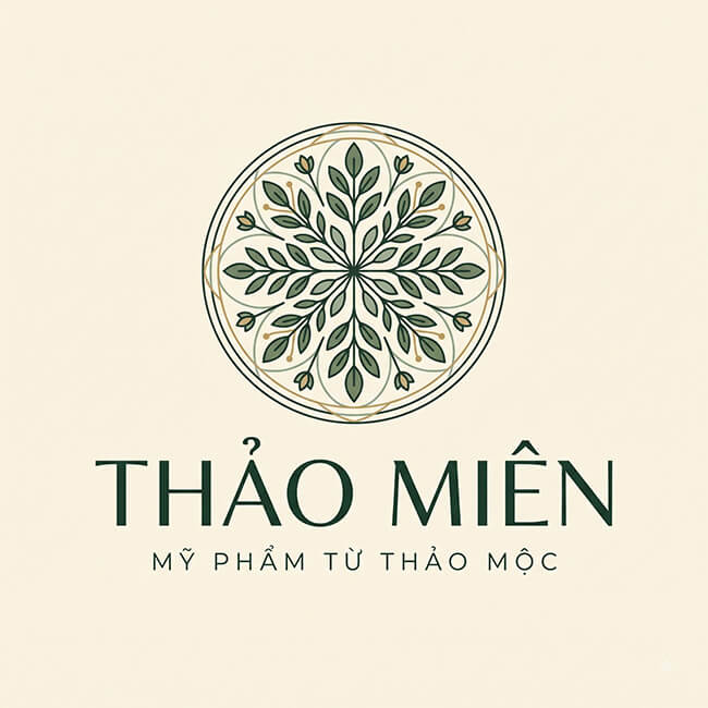Logo Thảo Miên – in tem nhôm khắc laser Thảo Miên – thương hiệu đã in tem nhôm khắc laser tại xưởng In An Anh, Hà Nội