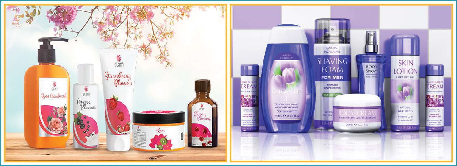 In tem nhãn dán mỹ phẩm đẹp