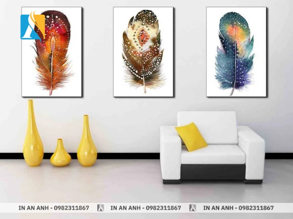 Mẫu tranh canvas in nghệ thuật