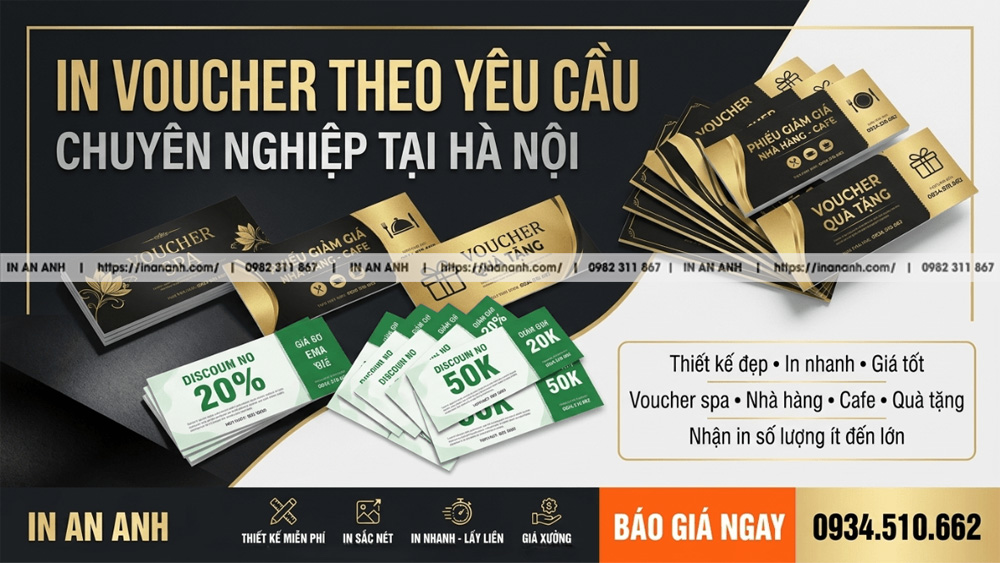 In Voucher Theo Yêu Cầu Chuyên Nghiệp Tại Hà Nội