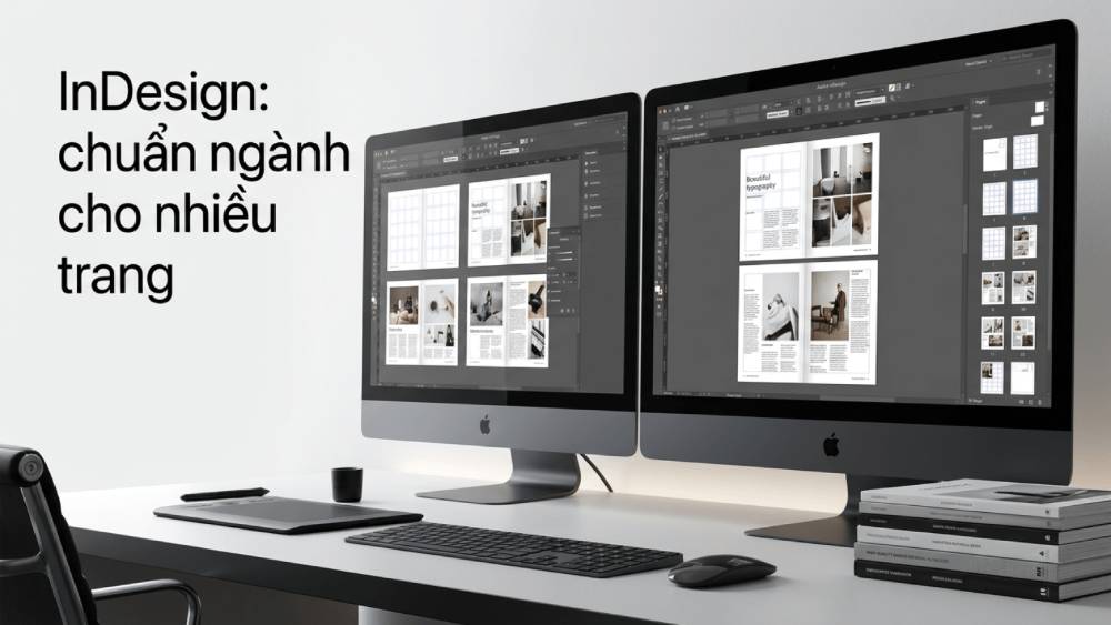 InDesign Chuẩn Ngành Cho Nhiều Trang