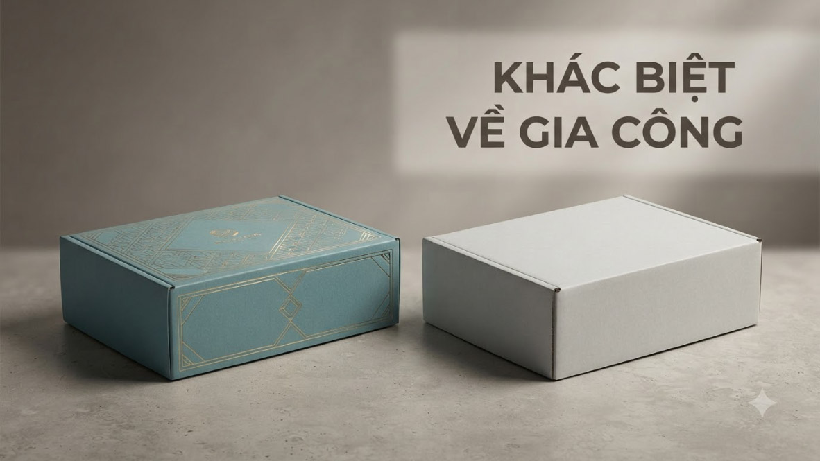 Khác biệt về gia công