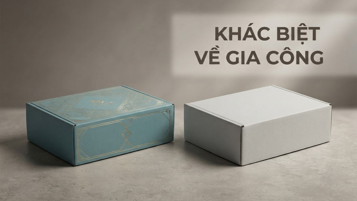 Khác biệt về gia công