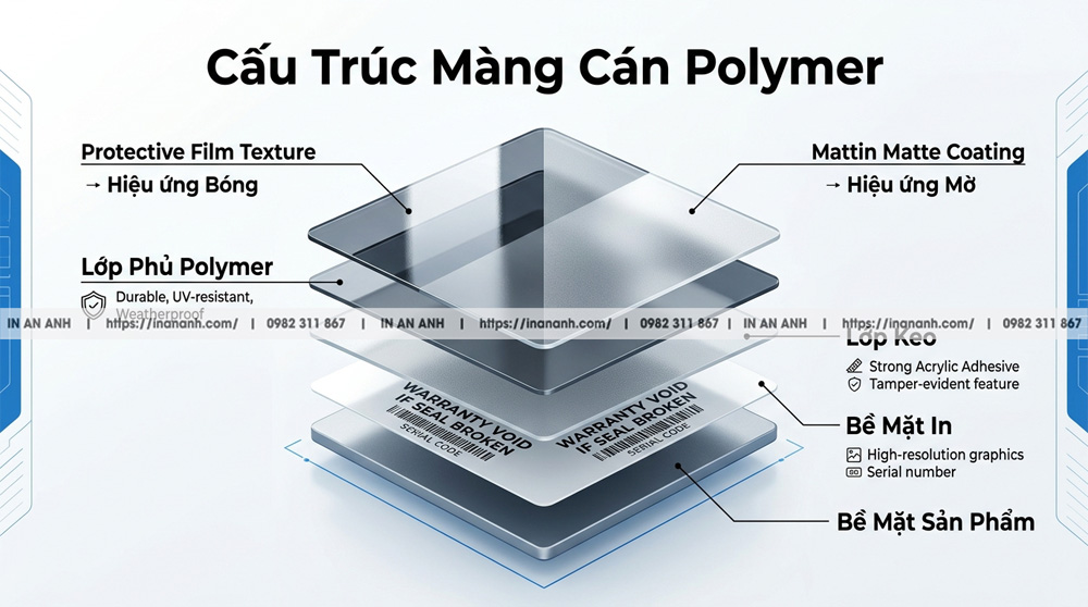 Khái Niệm Kỹ Thuật Về Cấu Trúc Bề Mặt Màng Cán Polymer