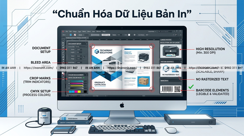 Khái Niệm Kỹ Thuật Về Quy Trình Chuẩn Hóa Dữ Liệu Bản In