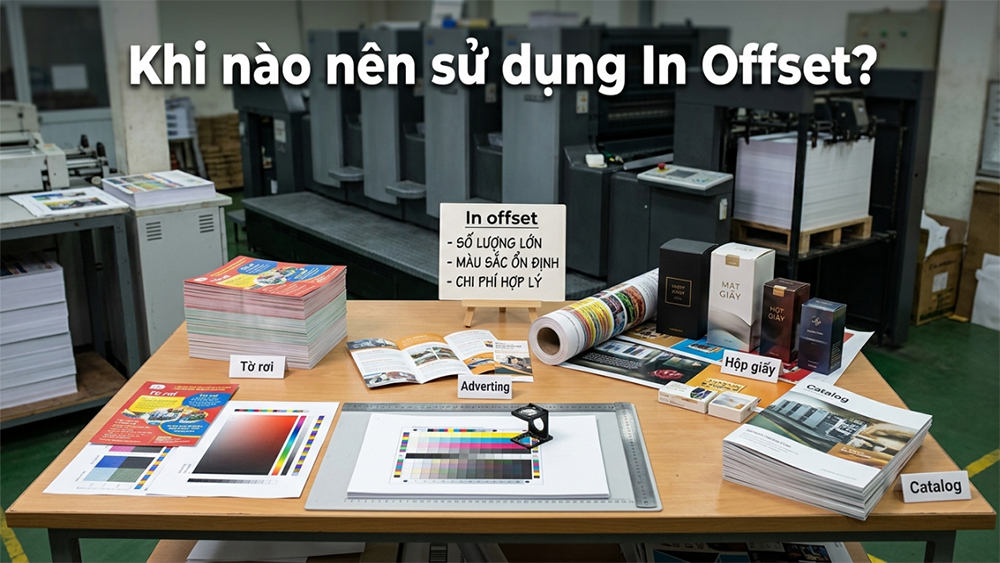 Khi Nào Nên In Offset?