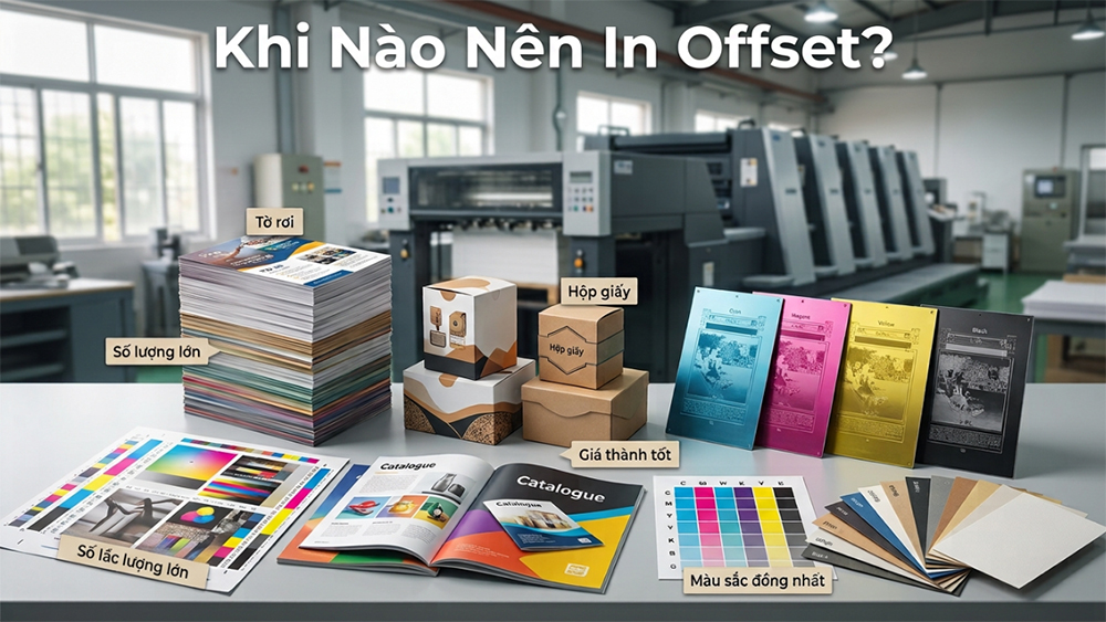 Khi Nào Nên In Offset?