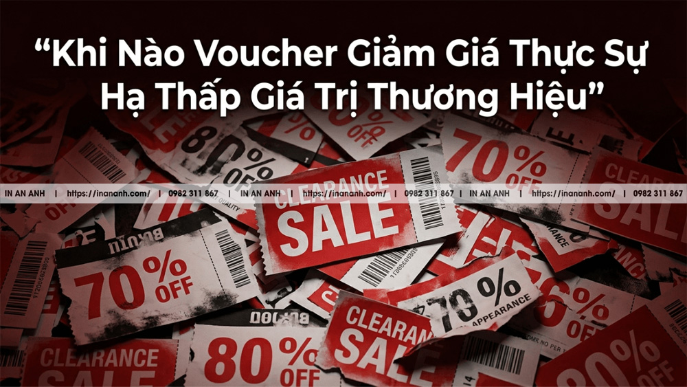 Khi Nào Voucher Giảm Giá Thực Sự Hạ Thấp Giá Trị Thương Hiệu