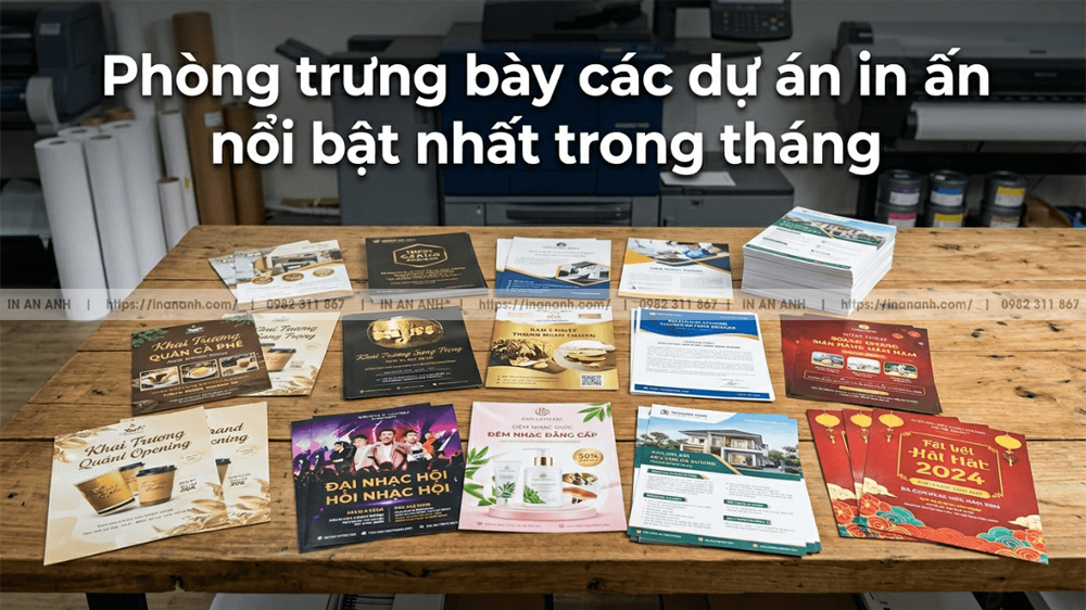 Kho Gallery Các Dự Án In Ấn Nổi Bật Nhất Tháng
