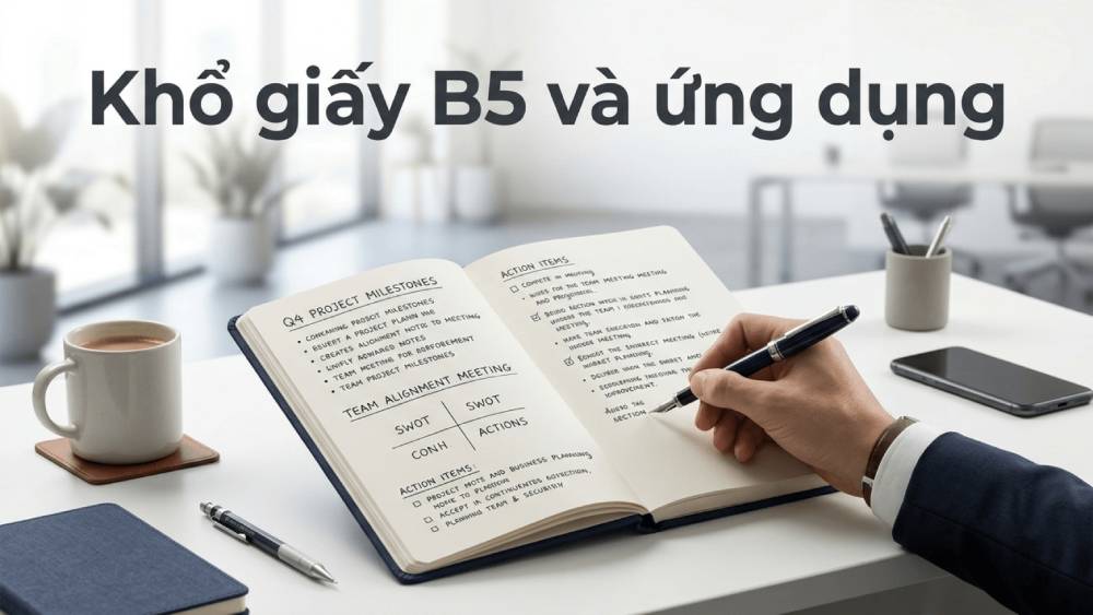 Khổ Giấy B5 Và Ứng Dụng