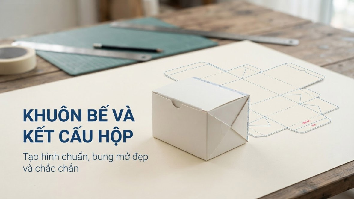 Khuôn bế và thiết kế kết cấu hộp