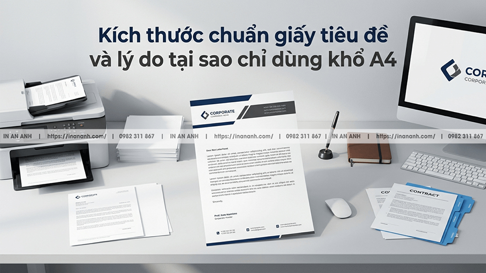Kích Thước Chuẩn Giấy Tiêu Đề Và Lý Do Tại Sao Chỉ Dùng Khổ A4