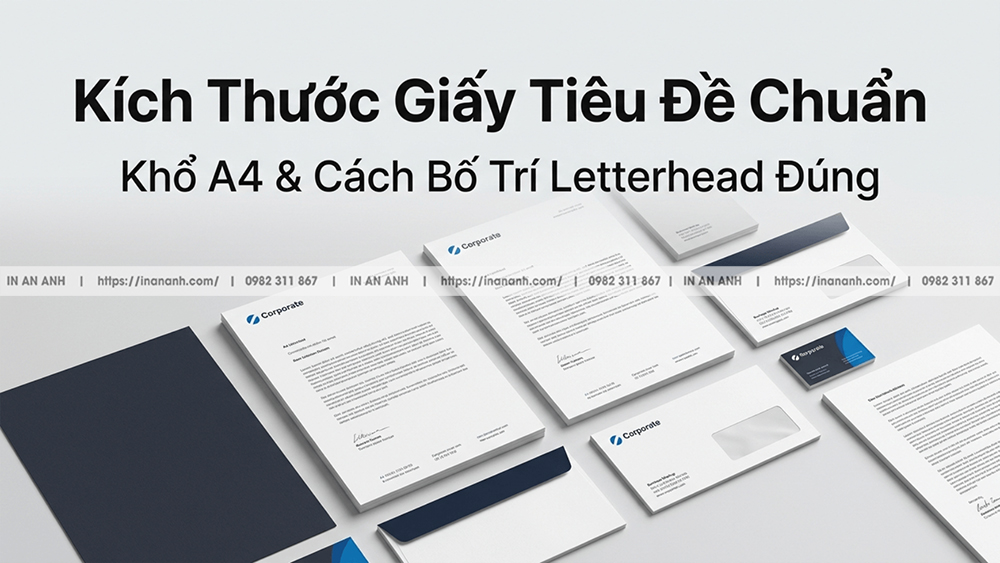 Kích Thước Giấy Tiêu Đề Chuẩn Khổ A4 Và Cách Bố Trí Letterhead Đúng