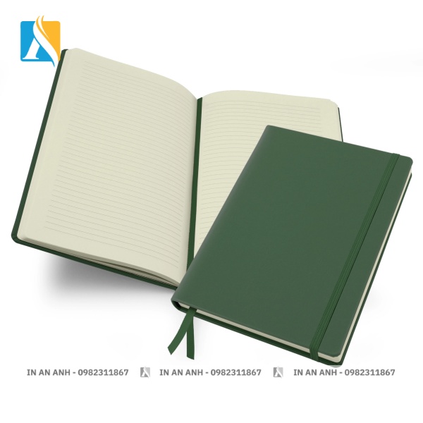 Sổ tay A5 màu xanh đẹp mắt