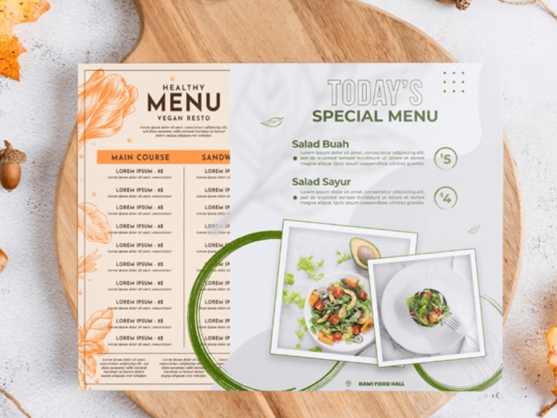 Menu giúp nhà quản lý quan sát được xu hướng tiêu dùng của khách hàng