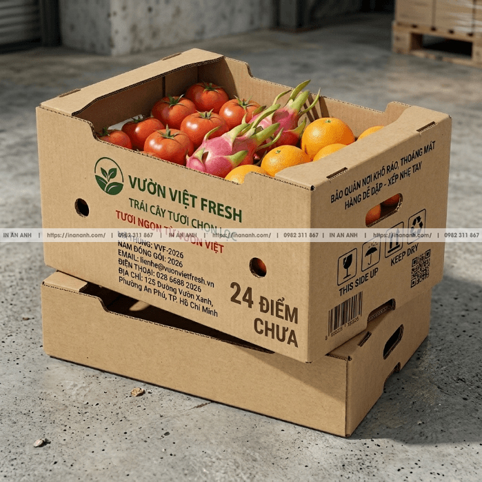 Kích Thước Thùng Carton Tiêu Chuẩn Xuất Khẩu