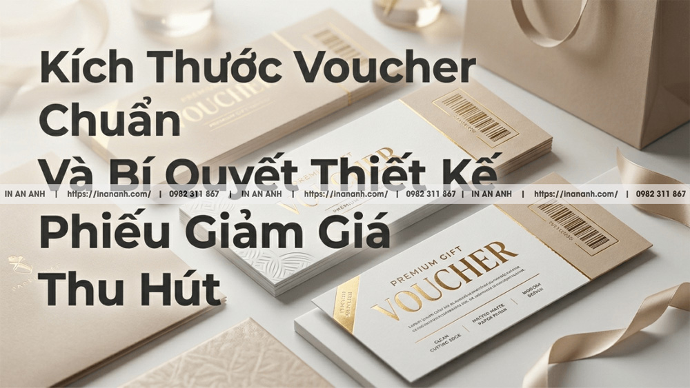 Kích Thước Voucher Chuẩn Và Bí Quyết Thiết Kế Phiếu Giảm Giá Thu Hút