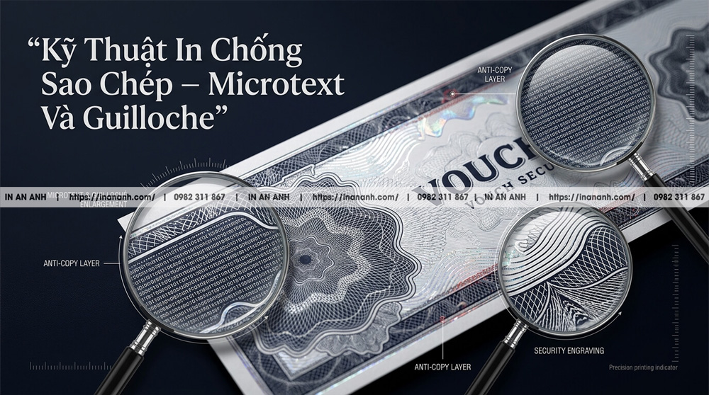Kỹ Thuật In Chống Sao Chép – Microtext Và Guilloche