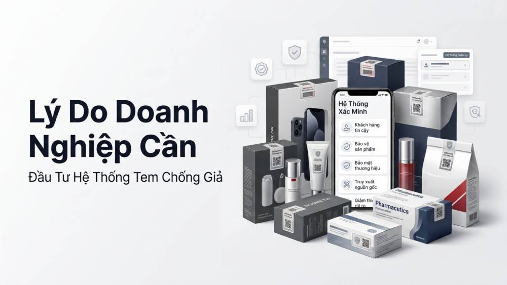 Lý Do Doanh Nghiệp Cần Đầu Tư Hệ Thống Tem Chống Giả