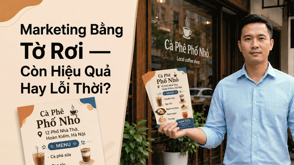 Marketing Bằng Tờ Rơi — Còn Hiệu Quả Hay Lỗi Thời?