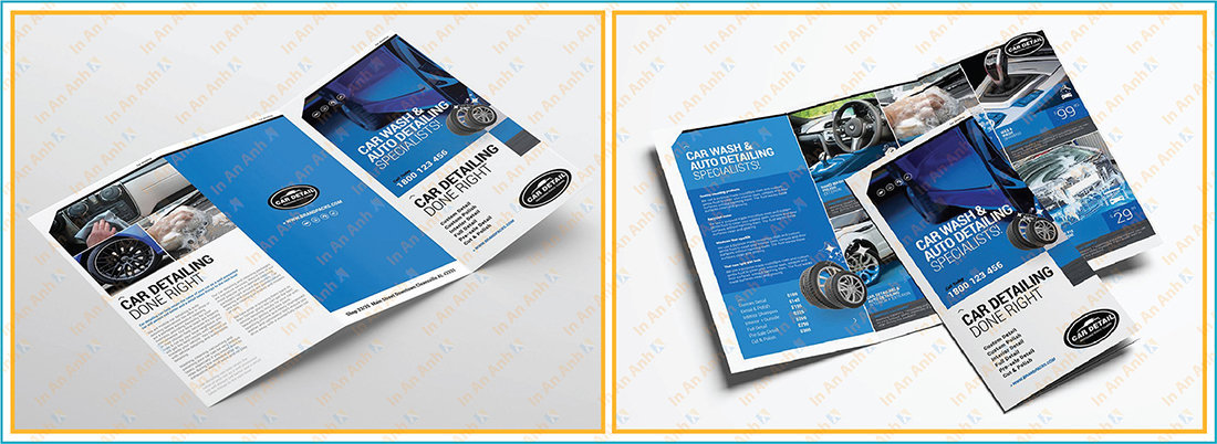 mẫu brochure công ty bảo dưỡng ô tô