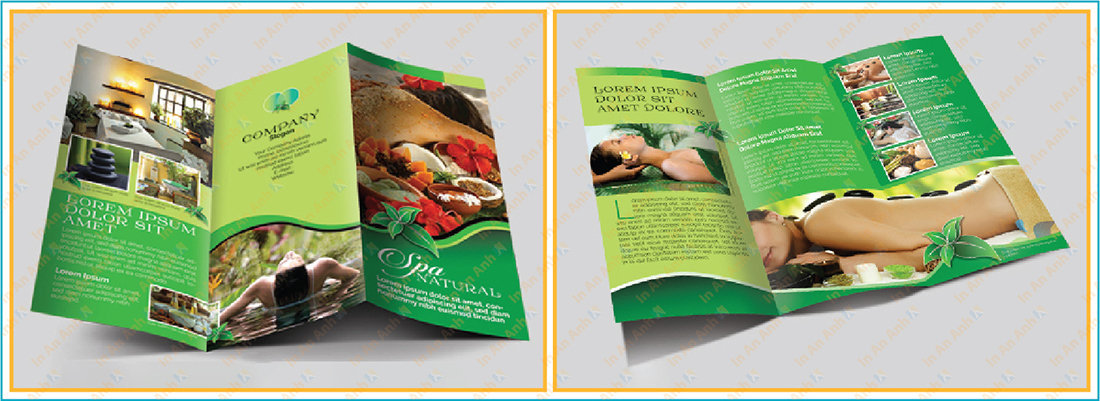 mẫu brochure quảng cáo spa