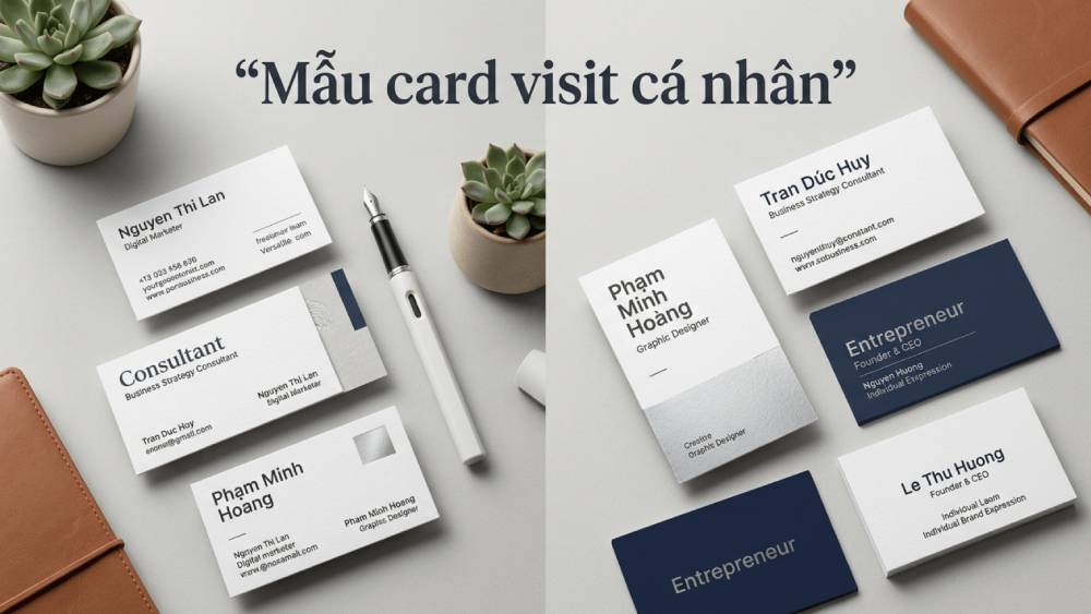Mẫu Card Visit Cá Nhân