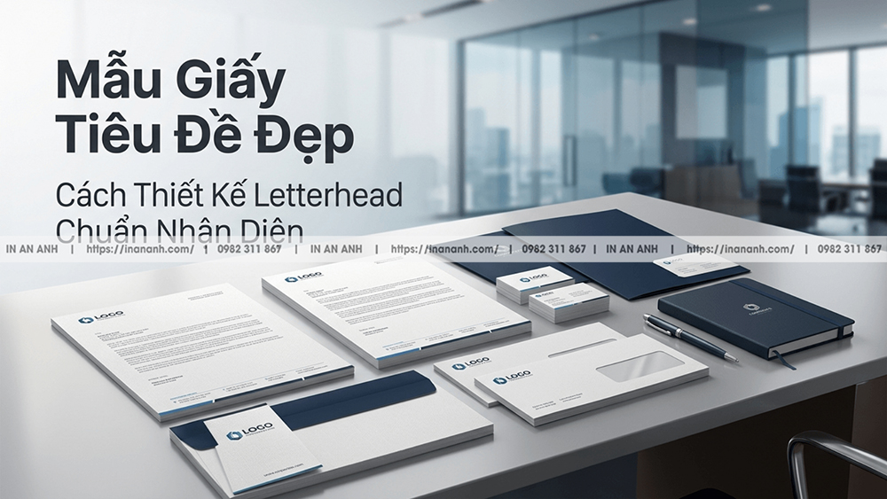 Mẫu Giấy Tiêu Đề Đẹp Và Cách Thiết Kế Letterhead Chuẩn Nhận Diện