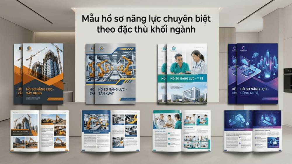 Mẫu Hồ Sơ Năng Lực Chuyên Biệt Theo Đặc Thù Khối Ngành