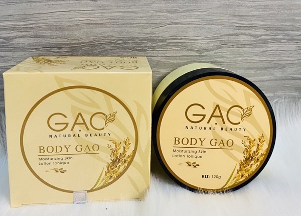 Mẫu hộp body gạo gam màu nhẹ nhàng 