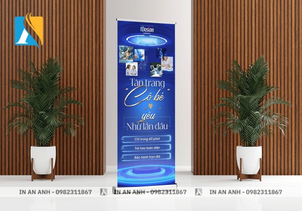 Mẫu standee spa, làm đẹp 7 