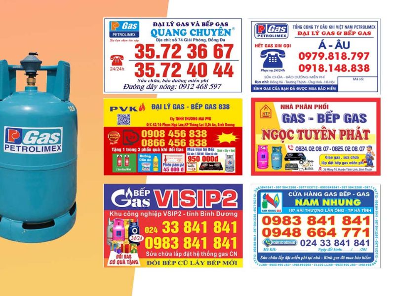 Mẫu tem dán bình gas tham khảo 9