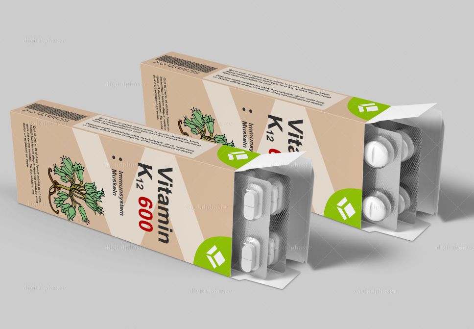 mẫu thiết kế hộp giấy đựng dược phẩm