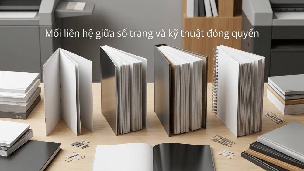 Mối Liên Hệ Giữa Số Trang Và Kỹ Thuật Đóng Quyển