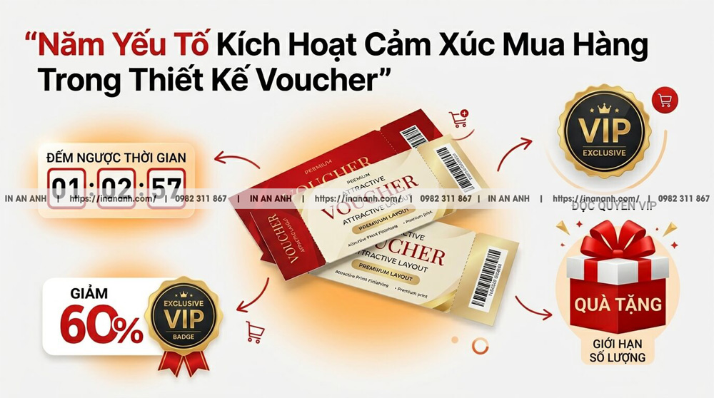 Năm Yếu Tố Kích Hoạt Cảm Xúc Mua Hàng Trong Thiết Kế Voucher