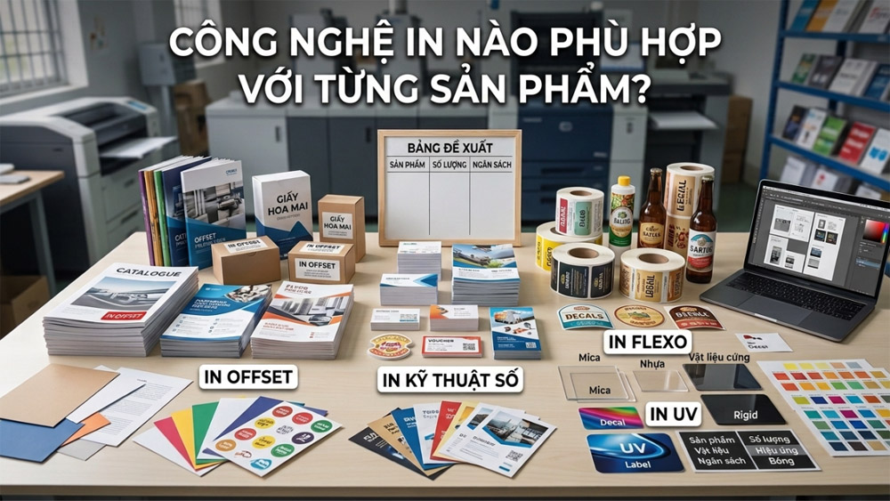 Nên Chọn Công Nghệ Nào Theo Sản Phẩm?