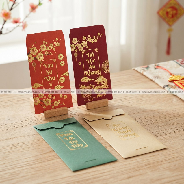 Ngành Bất Động Sản Kiểu Dáng Nắp Gài Truyền Thống Hình Chữ Nhật